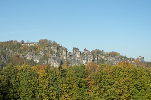 Bastei im Herbst