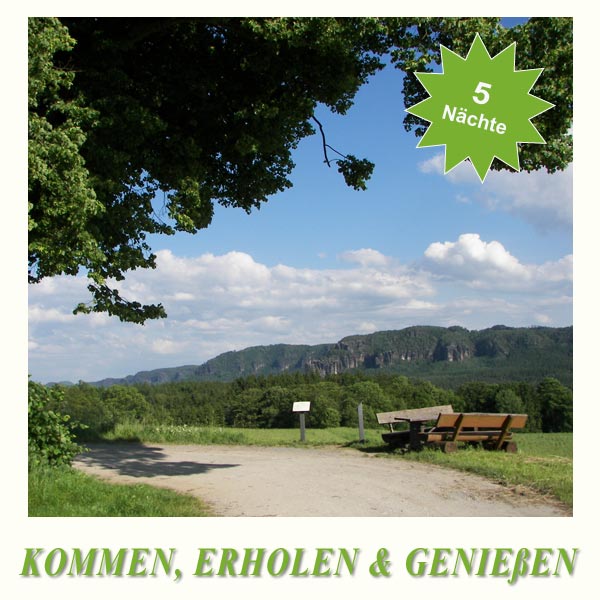 Angebot - Kommen, Erholen und Genießen