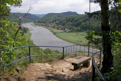 Wilke-Aussicht bei Wehlen